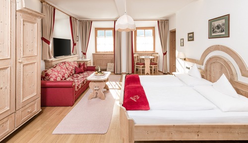 Habitación familiar, 1 cama de matrimonio grande con sofá cama