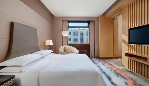 Suite, 1 cama de matrimonio grande, vistas a la ciudad