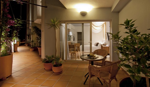 Estudio económico, terraza