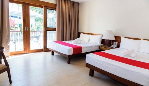 Habitación Deluxe doble, vistas al jardín