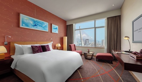 Habitación Deluxe, 2 camas individuales, vistas a la ciudad, planta ejecutiva