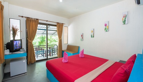 Habitación estándar doble, 1 cama doble, vistas al jardín