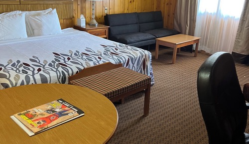 Habitación estándar, 1 cama de matrimonio grande con sofá cama