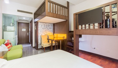 Habitación familiar, 2 camas de matrimonio