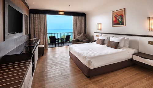 Suite ejecutiva, 1 cama de matrimonio grande, vistas a la colina