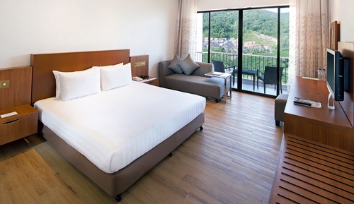 Habitación doble superior, vistas a la colina