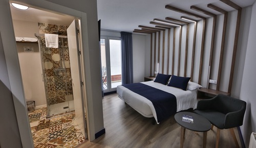 Habitación doble, terraza
