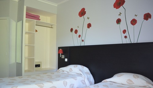 Habitación con 1 cama doble o 2 individuales