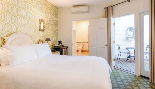 Habitación estándar, 1 cama de matrimonio, accesible para personas con discapacidad, chimenea