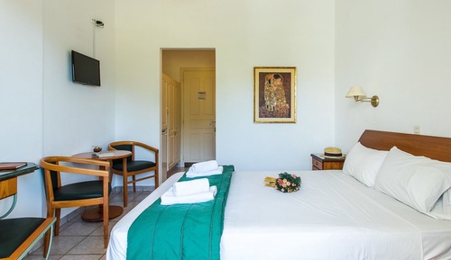 Habitación individual, vistas a la montaña
