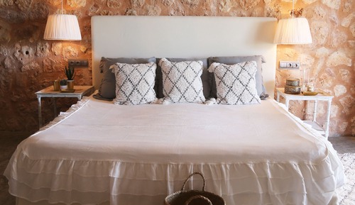 Habitación panorámica, 1 cama de matrimonio grande, vistas al mar, mirando al mar