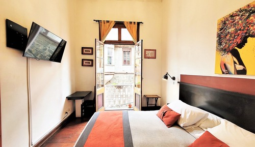 Habitación Premium doble, 1 cama de matrimonio grande, balcón