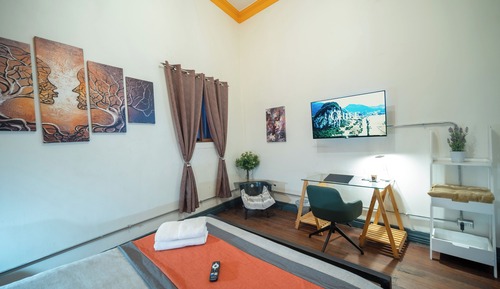 Habitación estándar, 1 cama de matrimonio, baño compartido