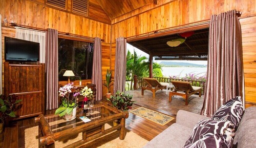 Villa Deluxe, 1 cama de matrimonio, vistas al mar