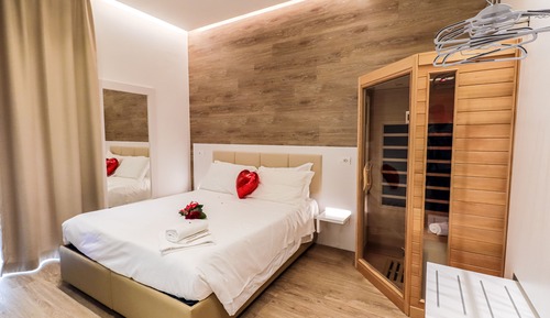 Habitación de luna de miel, bañera de hidromasaje (sauna)