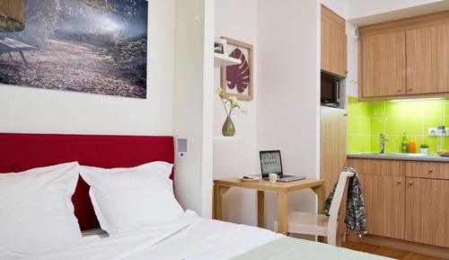 Estudio, 1 cama doble