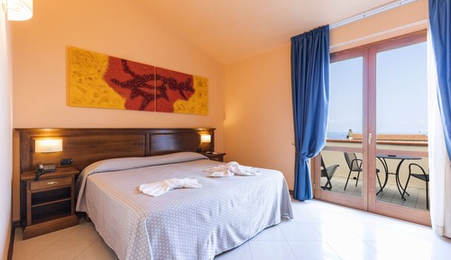 Habitación panorámica doble, vistas al mar