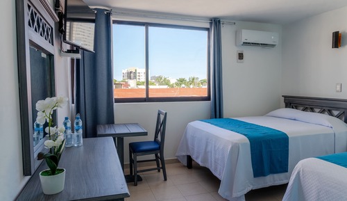 Habitación estándar, 2 camas dobles
