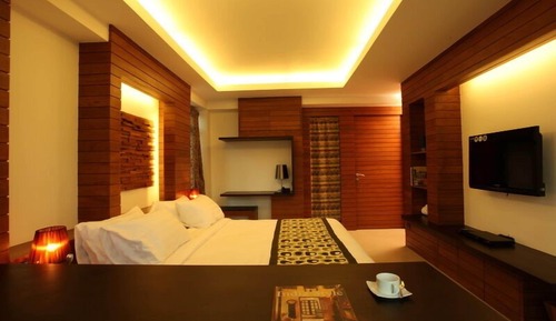 Estudio, 1 cama de matrimonio grande