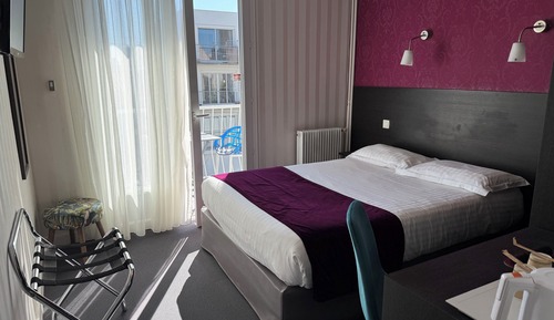 Habitación estándar doble, balcón