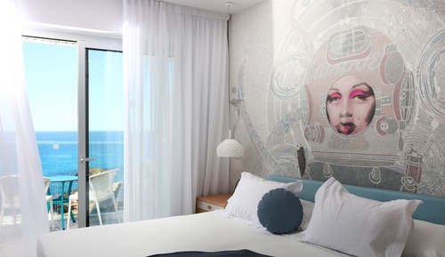 Habitación doble superior, frente al mar