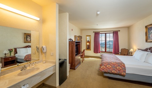 Suite estudio junior, 1 cama de matrimonio grande, bañera de hidromasaje