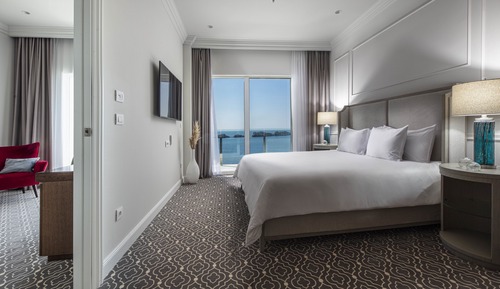 Suite de lujo, balcón, vistas al mar