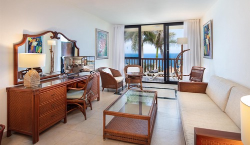Suite, balcón, vistas al mar