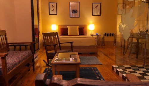 Habitación doble, baño privado, vistas al río (Room 02)