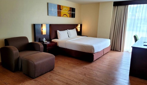 Habitación ejecutiva doble, vistas a la ciudad, en esquina