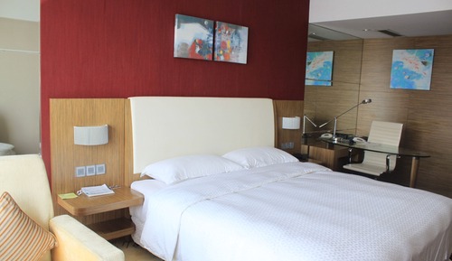Habitación superior, 1 cama de matrimonio grande