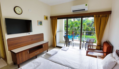 Habitación Deluxe, balcón, junto a la piscina