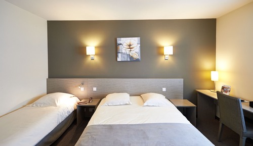 Habitación con 2 camas individuales