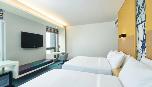 aloft, Habitación, 2 camas dobles, vistas a la ciudad