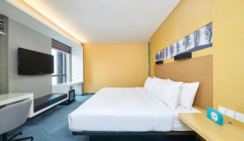 Habitación, 1 cama de matrimonio grande, vistas a la ciudad (aloft)