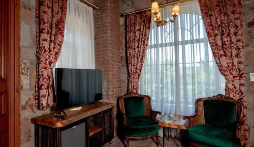 King Suite - Nehir Manzarali, Hamam, Sauna, Jakuzi, Somine