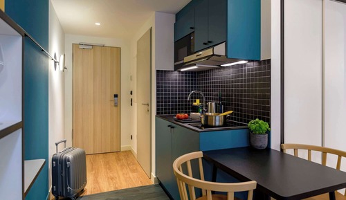 Estudio, 2 camas individuales (for 2 people)