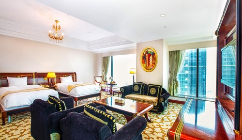 Suite, 1 cama de matrimonio grande (Parlor)