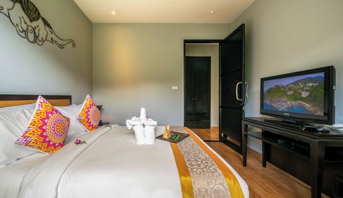 Suite familiar, 2 habitaciones, acceso a la piscina