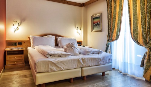 Habitación con 1 cama doble o 2 individuales