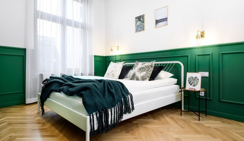 Suite estudio Deluxe, 1 cama doble con sofá cama (Florianska Street)