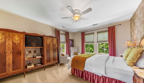Habitación Deluxe, 1 cama de matrimonio, baño privado (The King George III Suite)