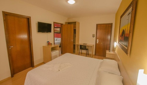 Habitación con 1 cama doble o 2 individuales