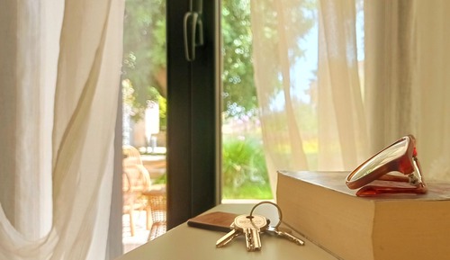 Habitación triple estándar, patio, planta baja