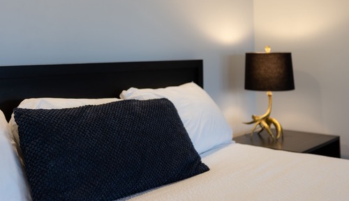 Estudio Premium, 1 cama de matrimonio grande con sofá cama, chimenea, vistas al lago