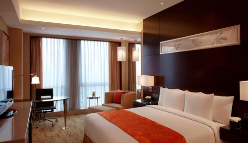 Habitación Premier, 1 cama de matrimonio grande, vistas a la ciudad