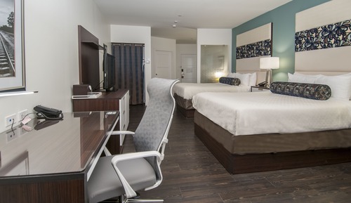 Habitación estándar, 2 camas de matrimonio