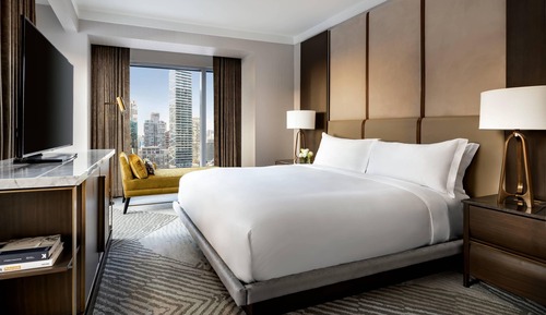 Suite, 1 cama de matrimonio grande con sofá cama, no fumadores, en esquina