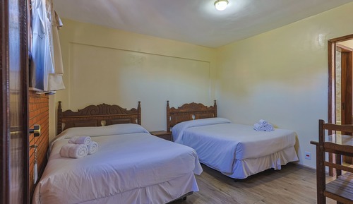 Habitación cuádruple familiar, varias camas