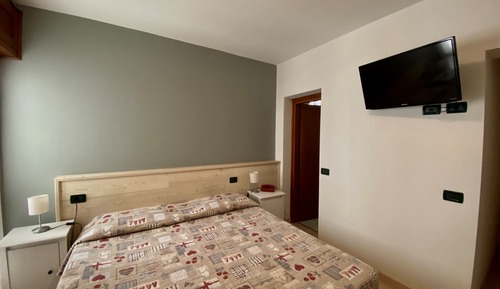 Habitación con 1 cama doble o 2 individuales